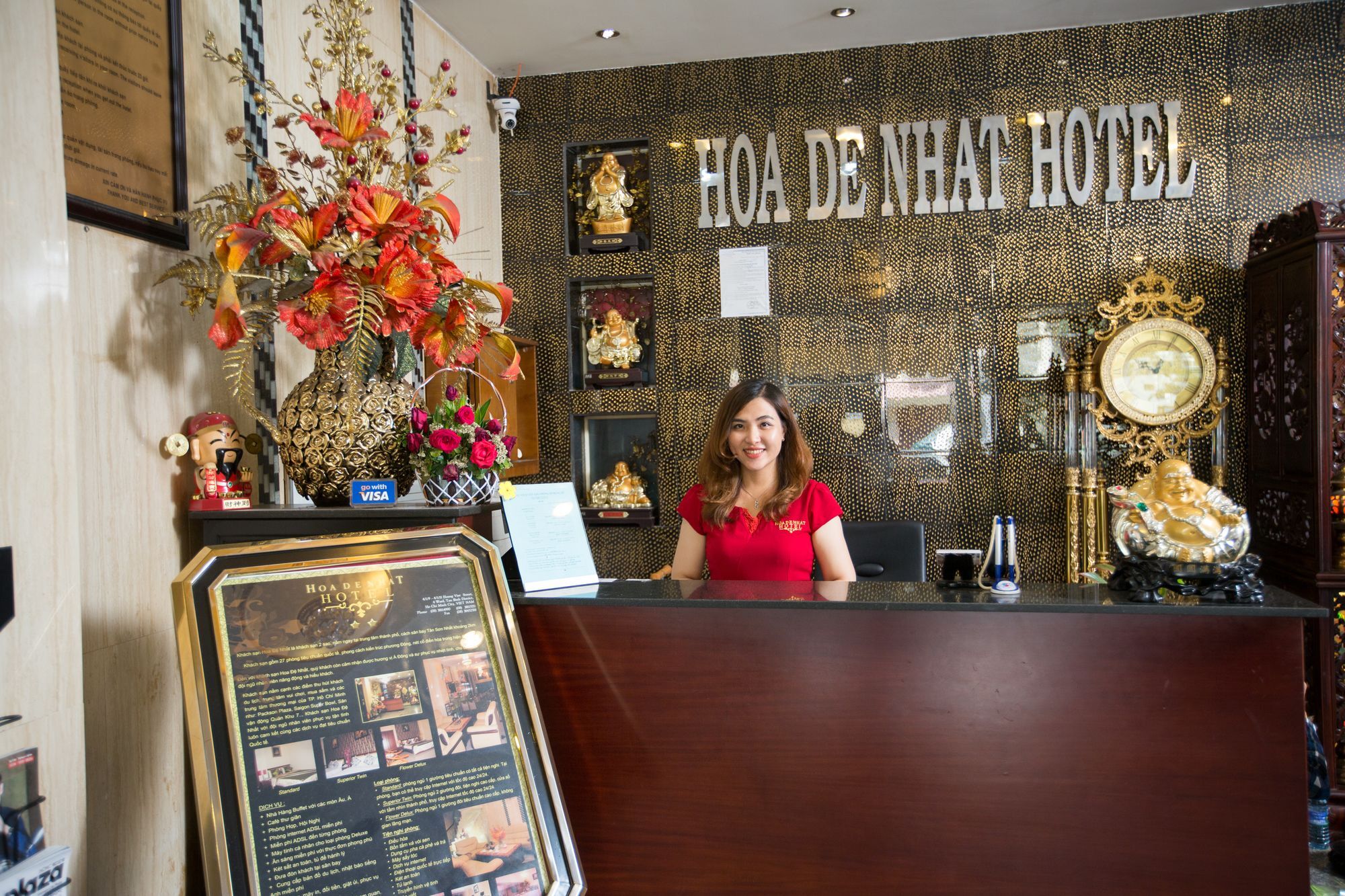 Hoa De Nhat Hotel- San Bay Tan Son Nhat Ho Či Minovo Město Exteriér fotografie